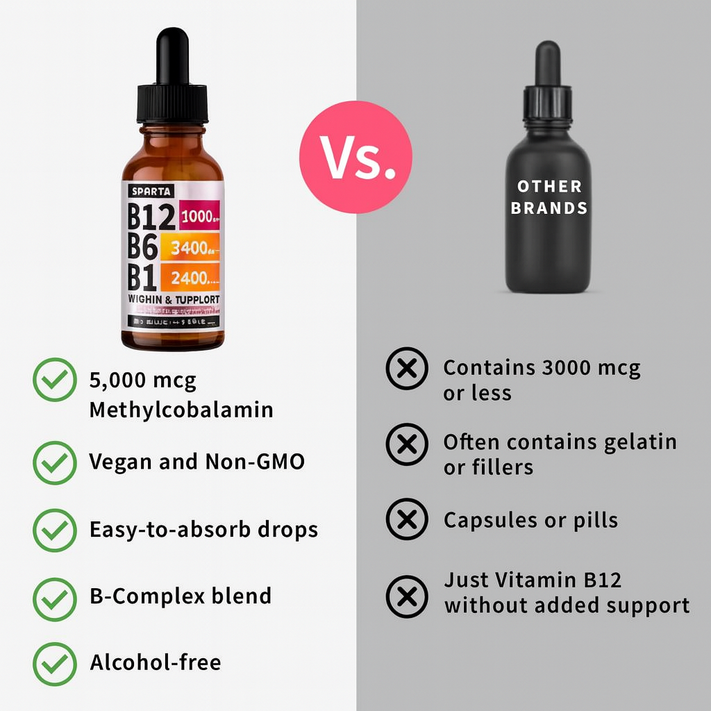 3 in 1 Liquid Vitamin B12